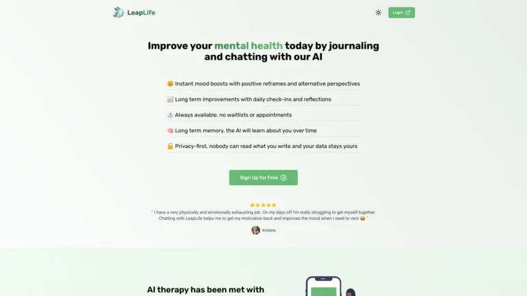 Advanced Leaplife AI Tool Review