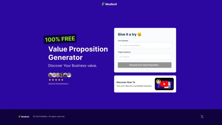 Powerful Modbox AI Tool Review