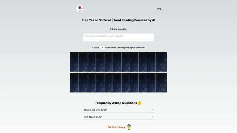 Best Yes No Tarot AI Tool Review
