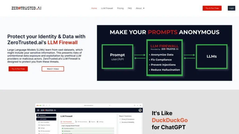 Innovative Zerotrusted.ai AI Tool Review