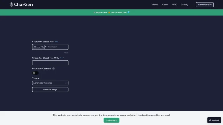 Innovative Chargen AI Tool Review