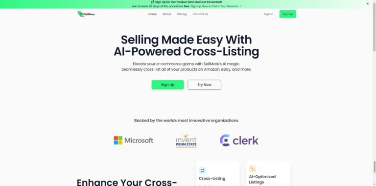 Advanced Sellmate AI AI Tool Review