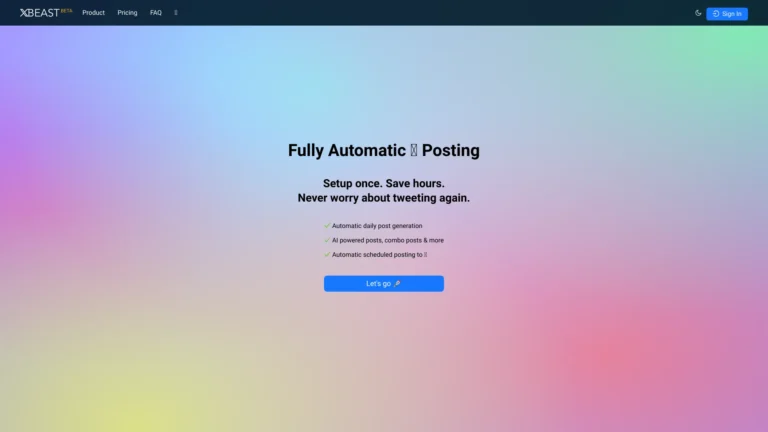 Powerful Xbeast AI Tool Review