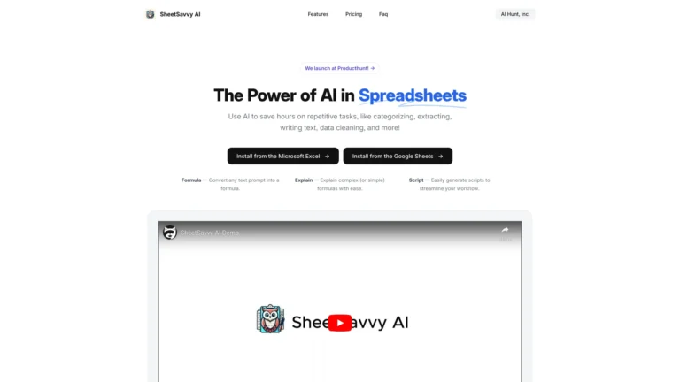Top Sheetsavvy AI AI Tool Review