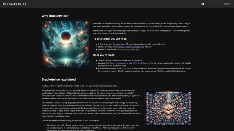 Advanced Bracketwise AI Tool Review