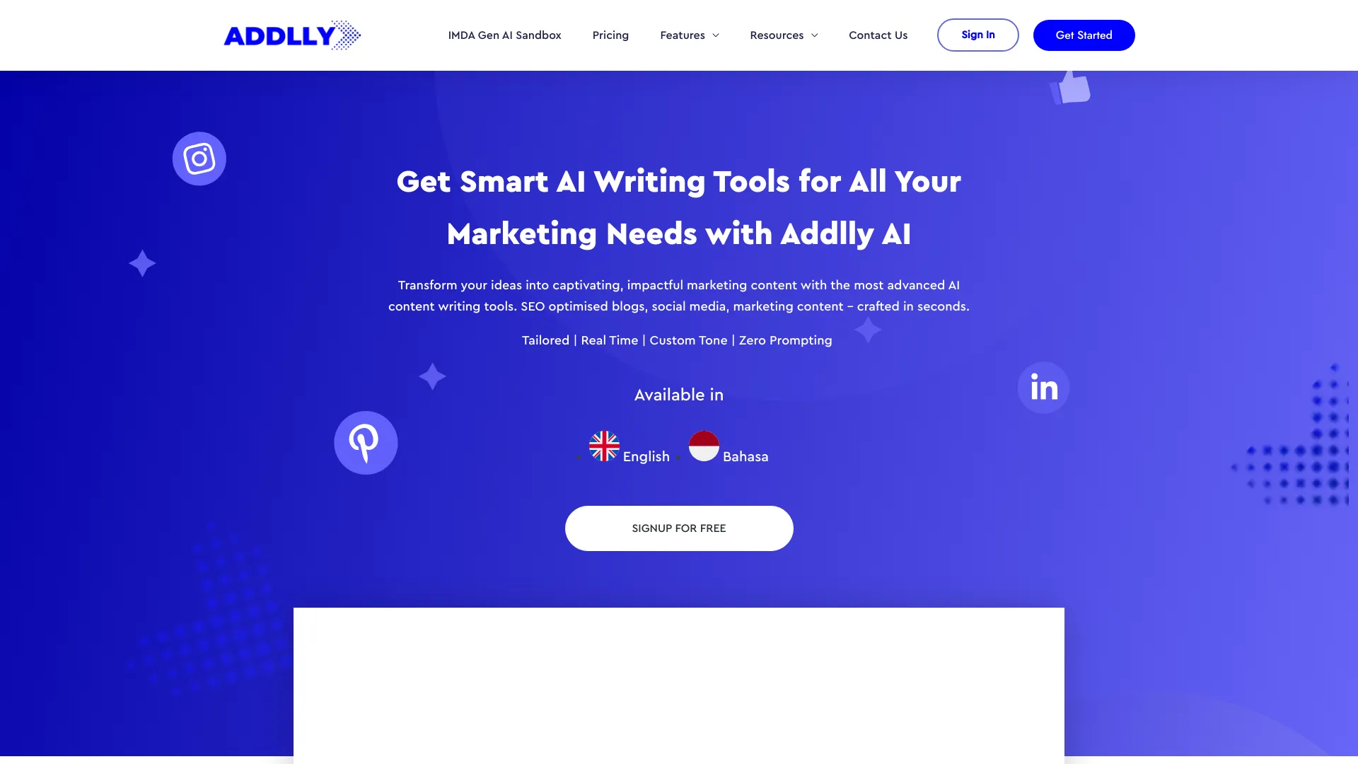 Addlly AI logo