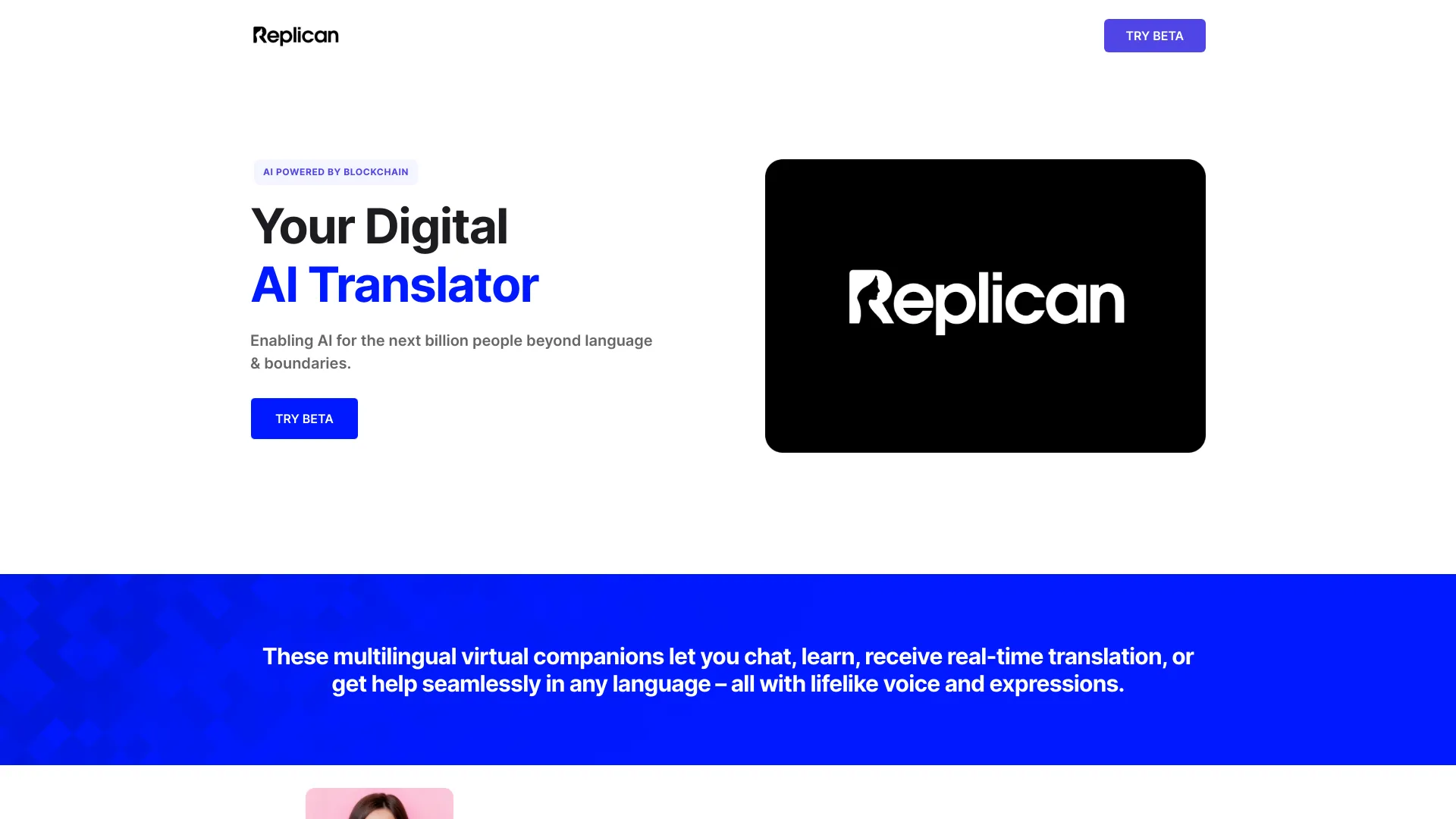 Replican AI logo