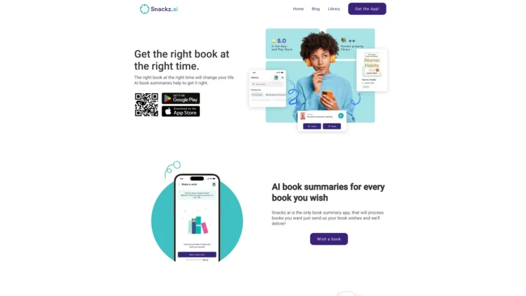 Smart Snackz.ai AI Tool Review