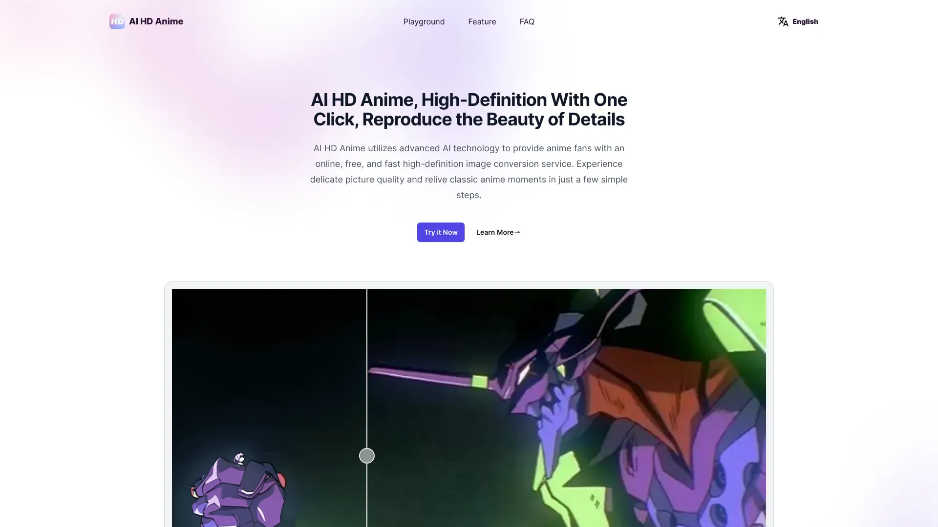 AI HD Anime logo