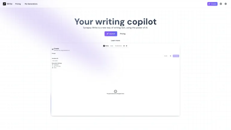 Trending Synapsy Write AI Tool Review