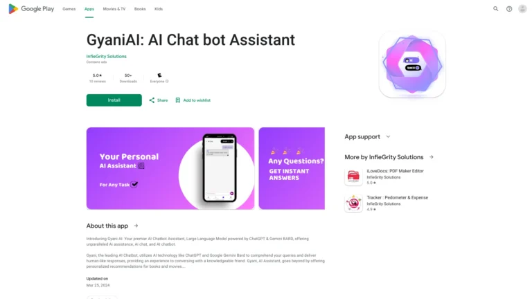 Advanced Gyani AI Chatbot AI Tool Review