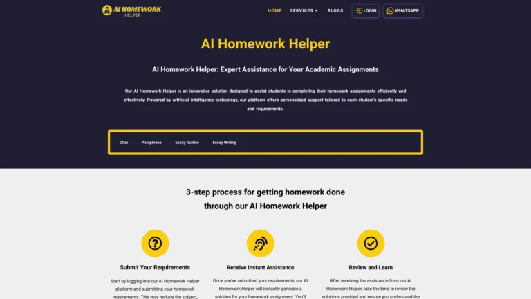 Top AI Homework Helper AI Tool Review
