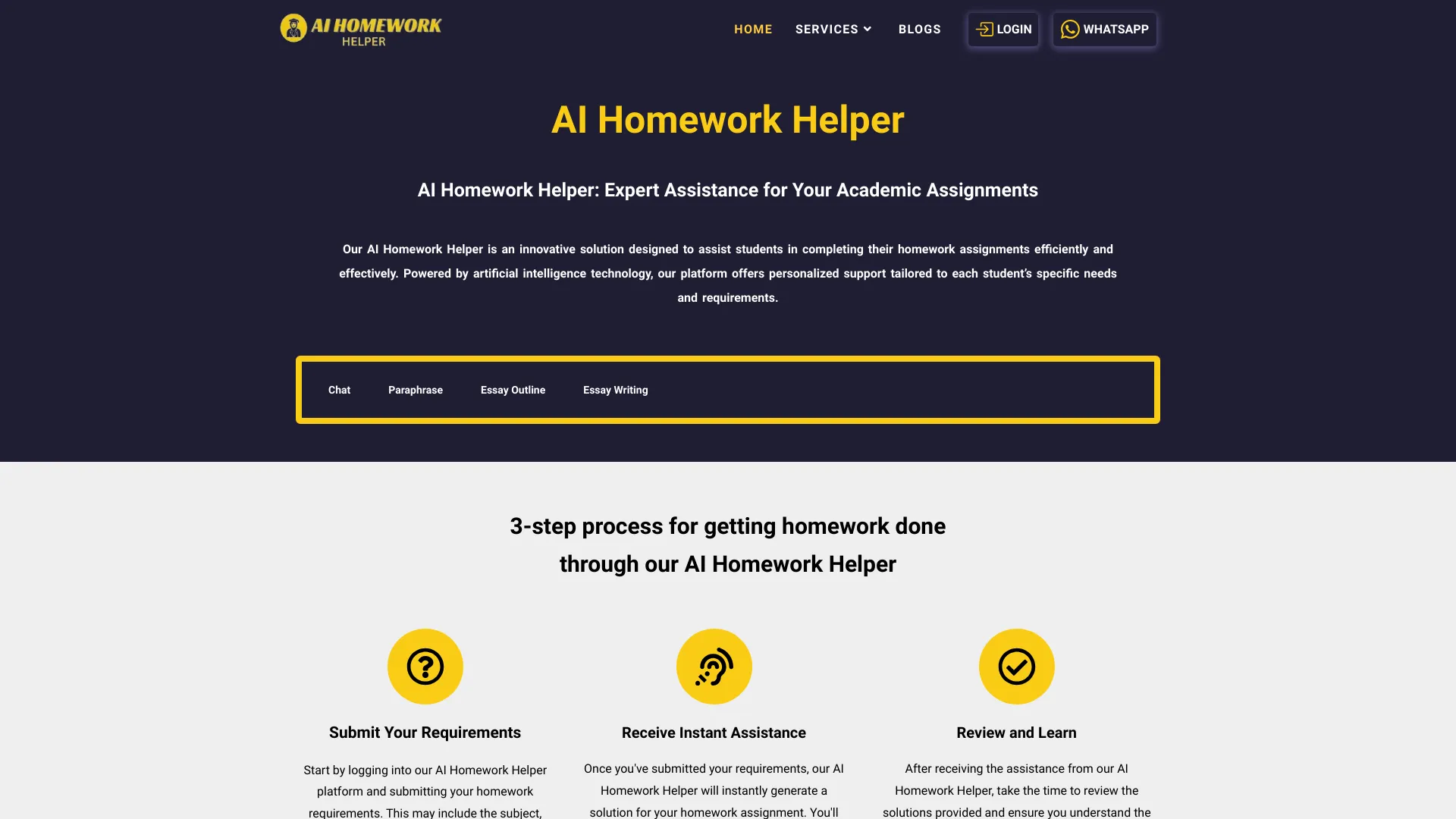 AI Homework Helper logo