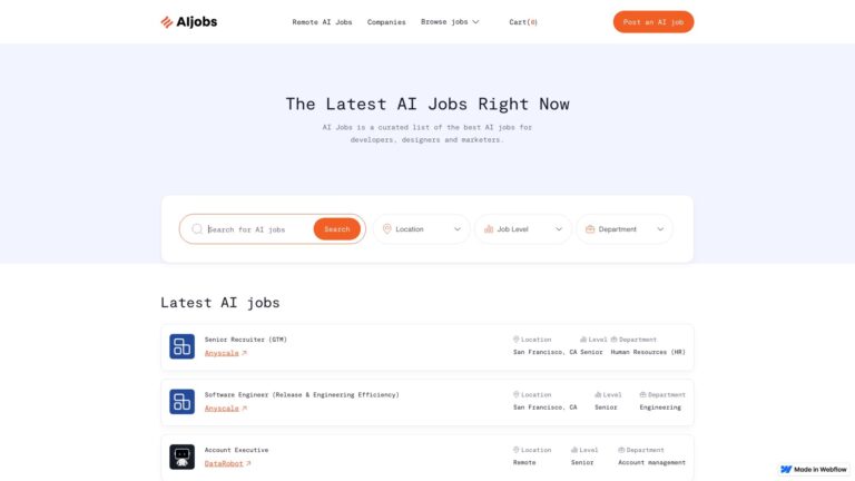 Popular AIjobs.ai AI Tool Review