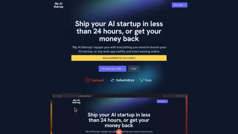 Innovative My AI Startup AI Tool Review