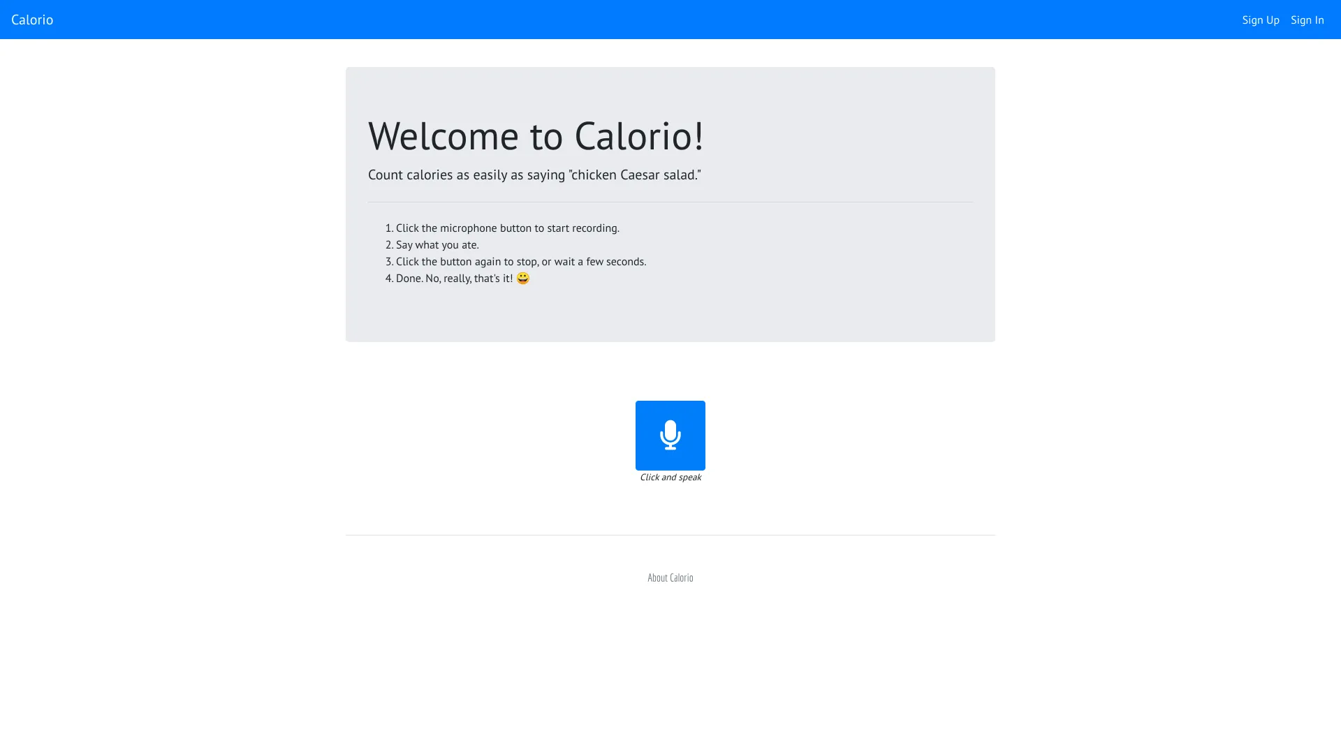 Calorio logo