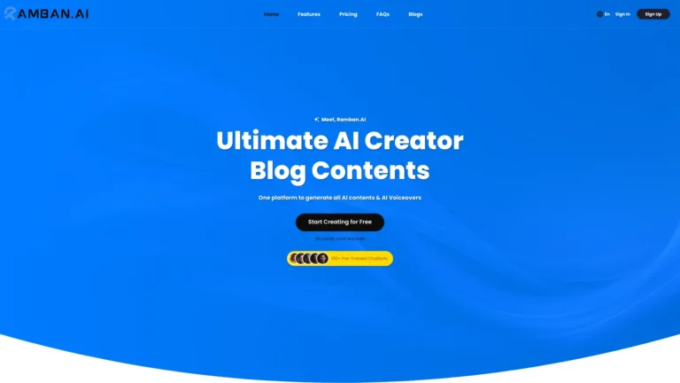 Best Ramban.ai AI Tool Review