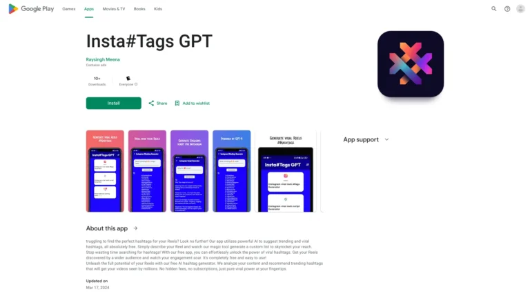 Advanced Insta#tags Gpt AI Tool Review