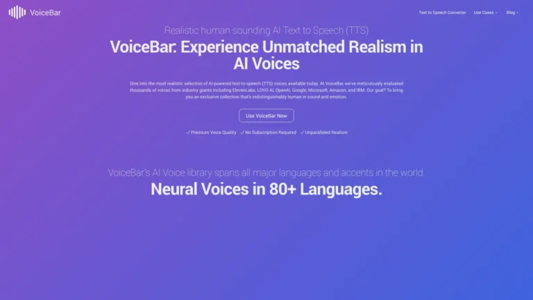 Trending Voicebar AI Tool Review