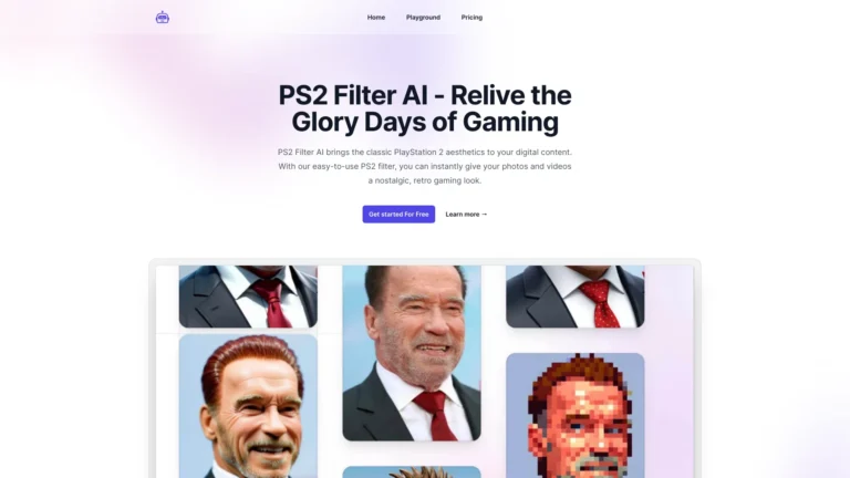 Powerful Ps2 Filter AI AI Tool Review