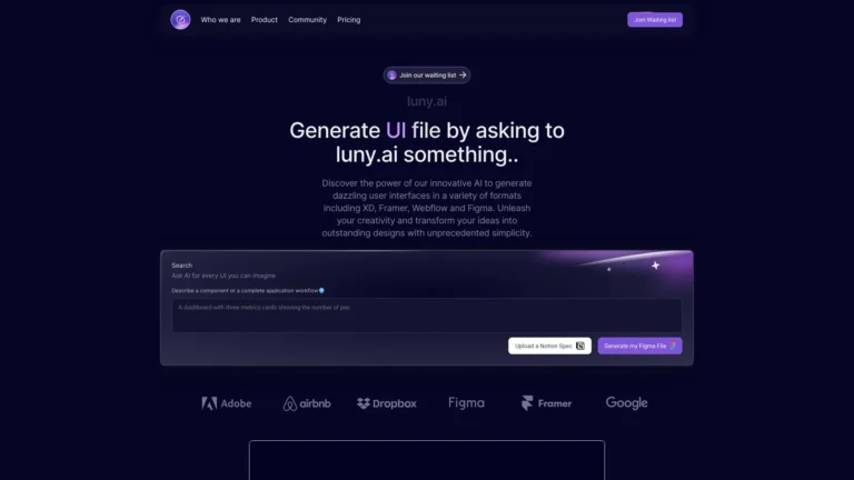 Trending Luny AI AI Tool Review