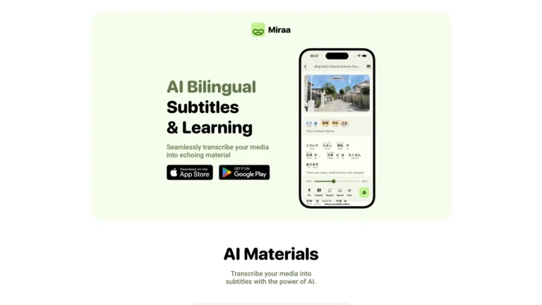 Innovative Miraa AI AI Tool Review