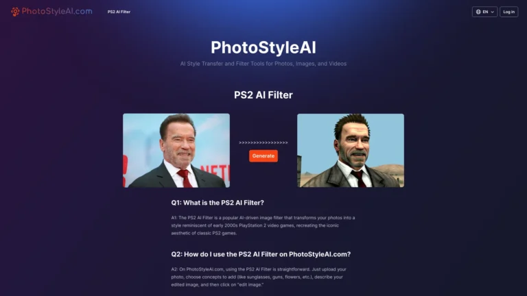 Innovative Photostyleai AI Tool Review