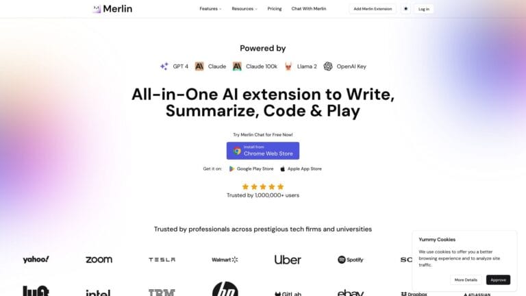 Popular Merlin AI AI Tool Review
