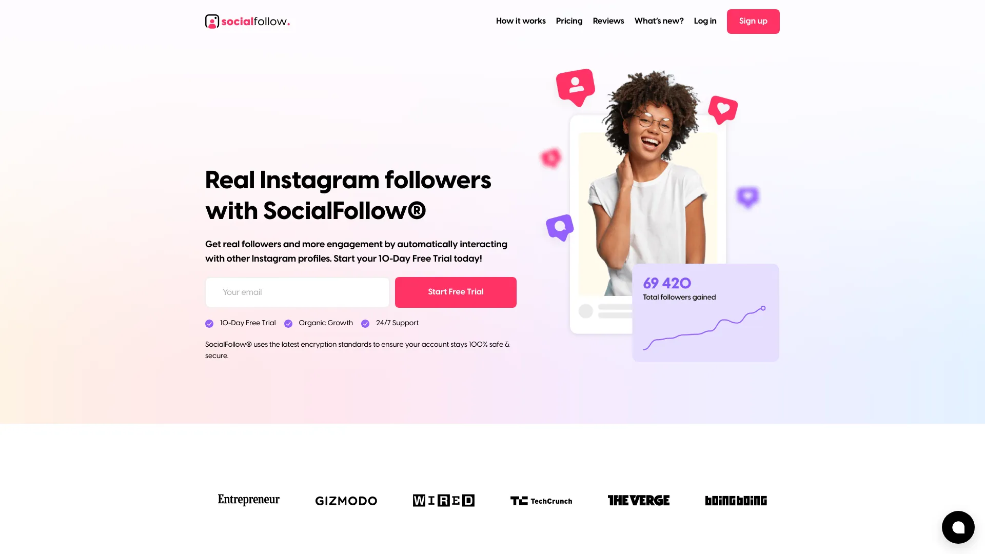SocialFollow logo