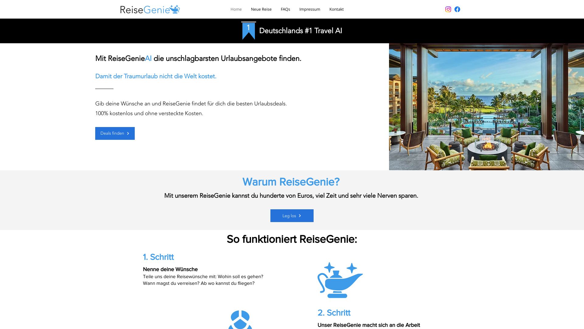 ReiseGenie AI logo