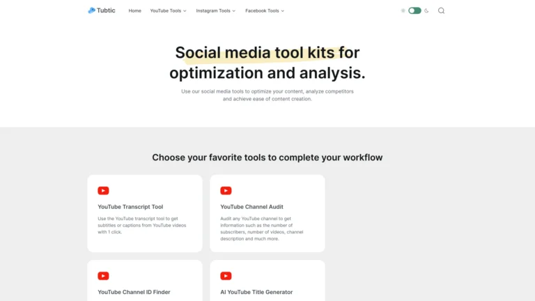 Top Tubtic AI Tool Review