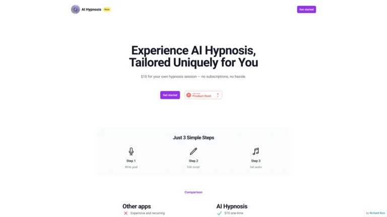 Trending AI Hypnosis AI Tool Review