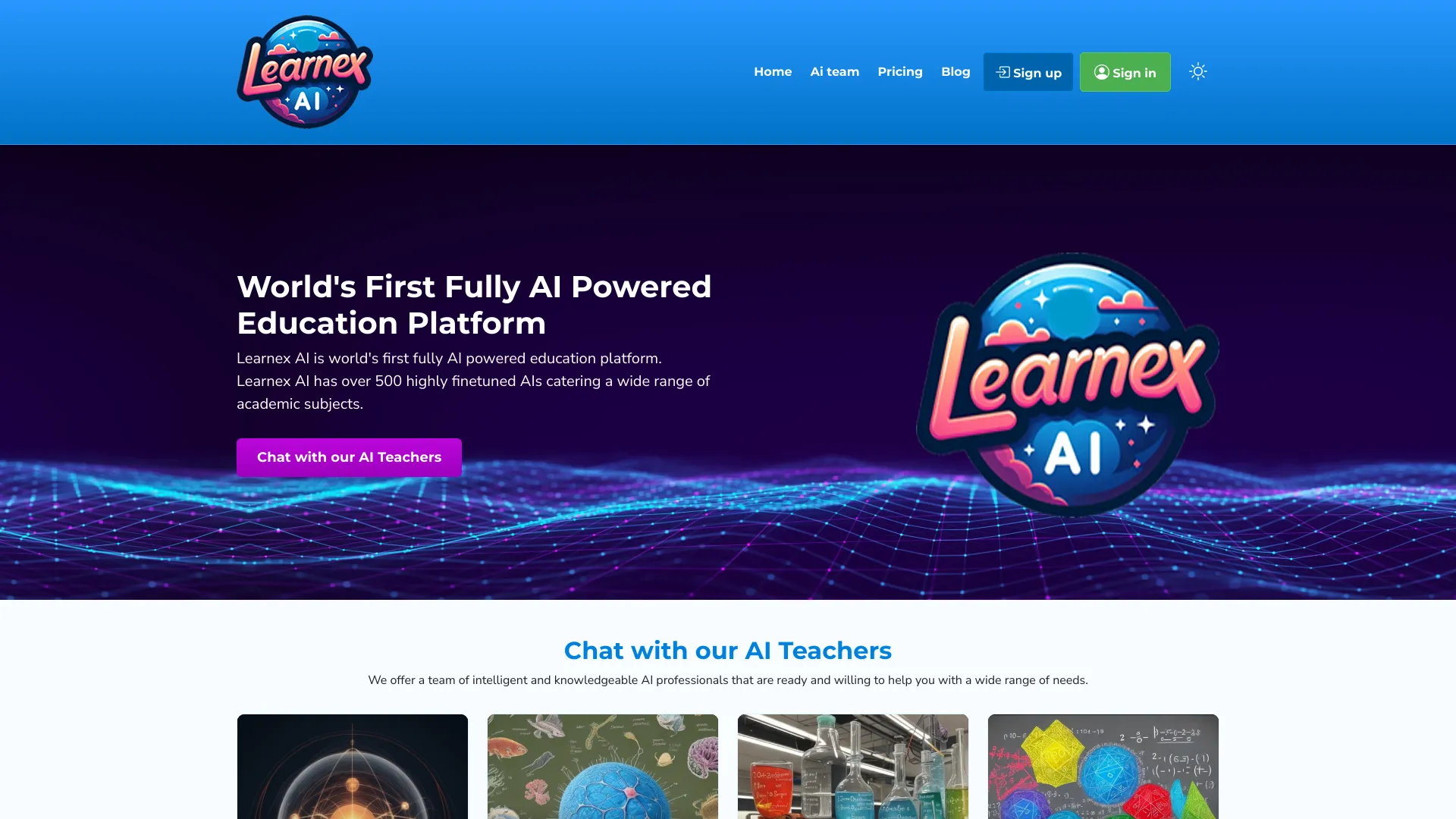 Learnex AI logo