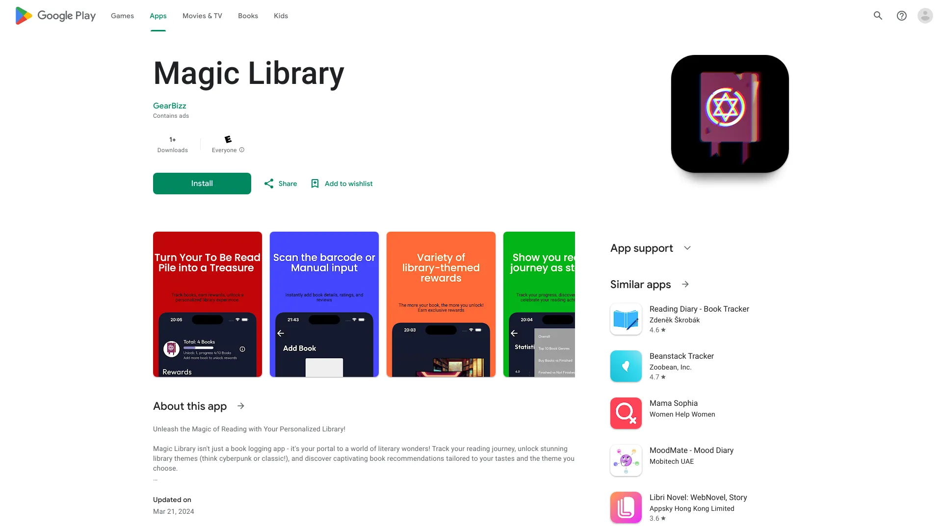 Magic Library logo