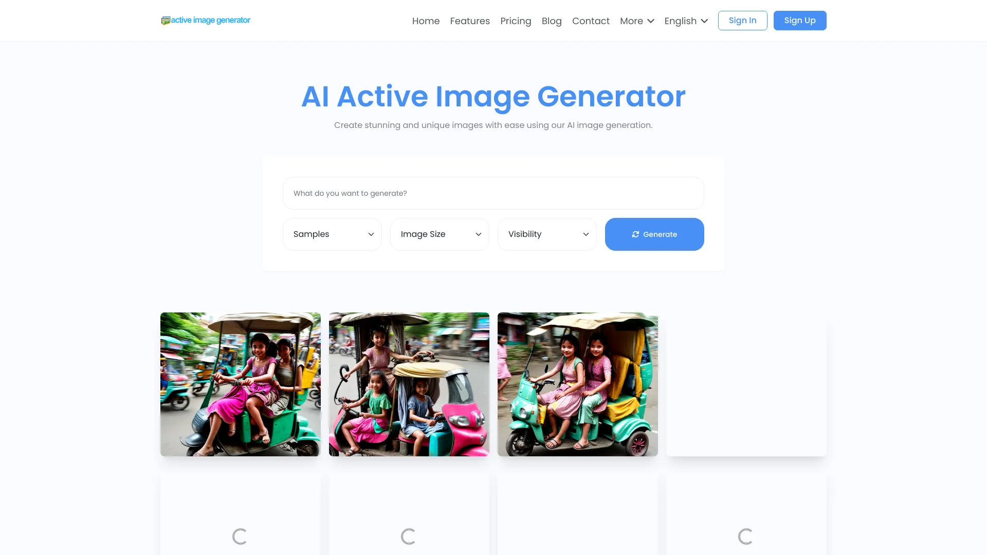 Active Image Generator logo