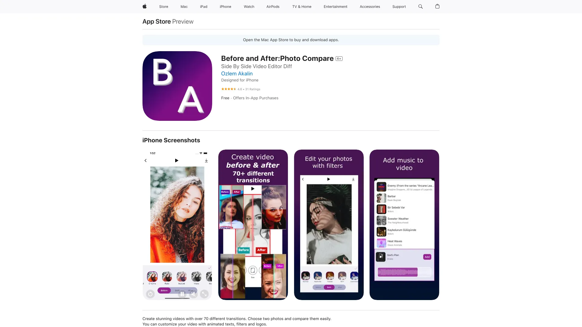 Before and After logo