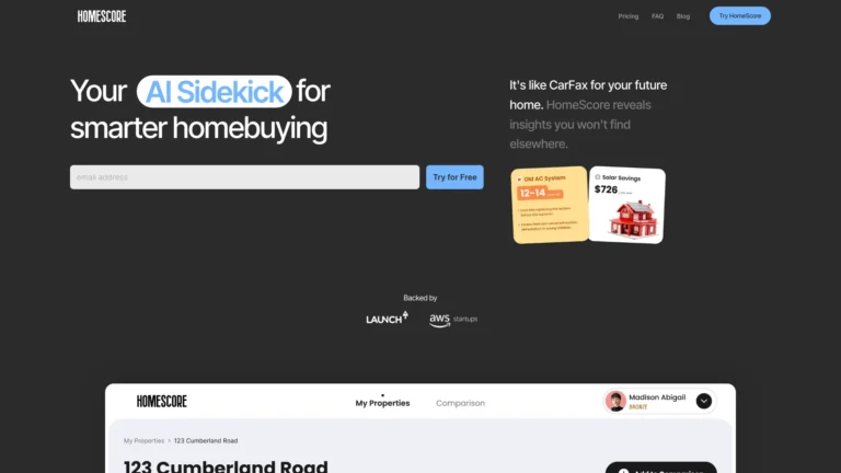 Trending Homescore AI Tool Review