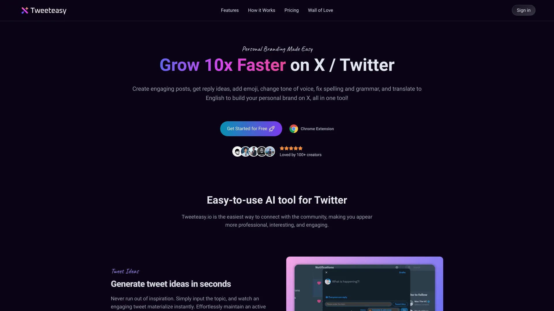 Tweeteasy logo