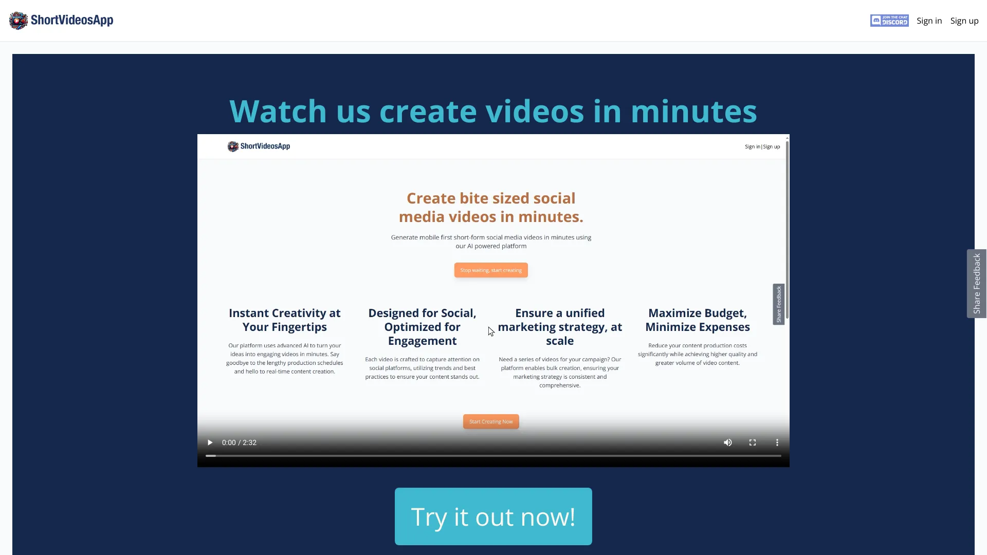 ShortVideosApp logo