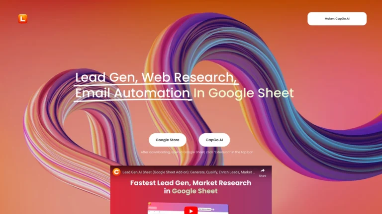 Smart Lead Gen AI Sheet™ AI Tool Review