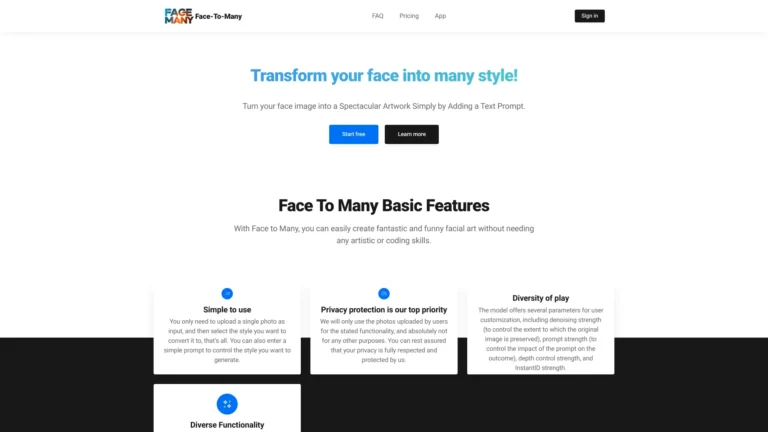 Best Face To Many AI Tool Review