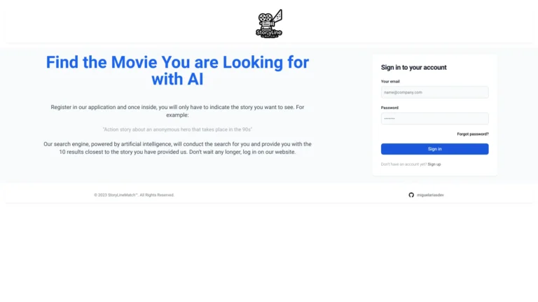 Free Storylinematch AI Tool Review