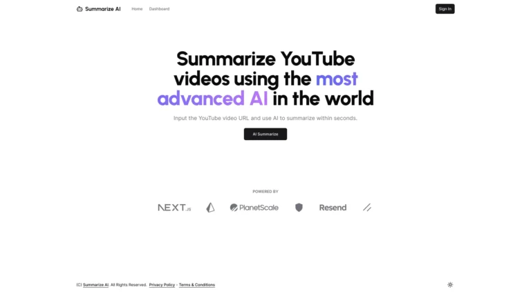 Smart Summarize AI AI Tool Review