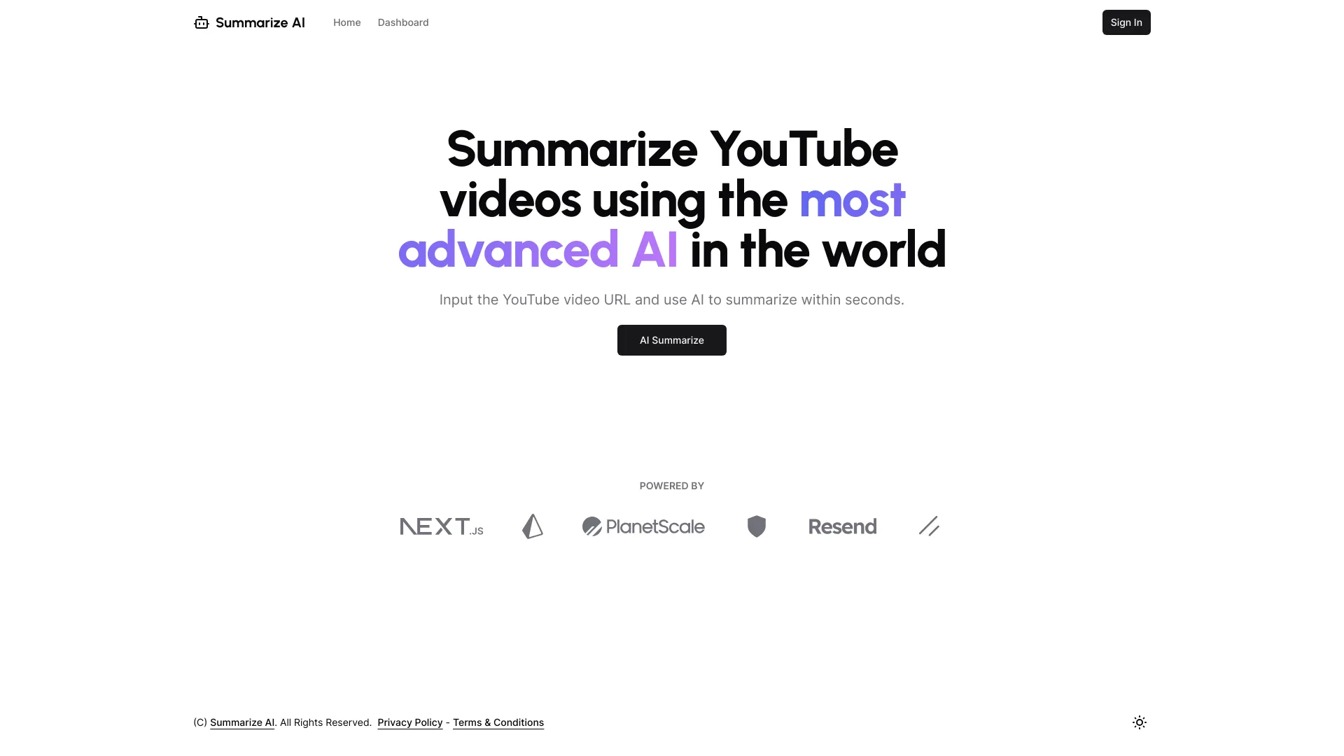 Summarize AI logo