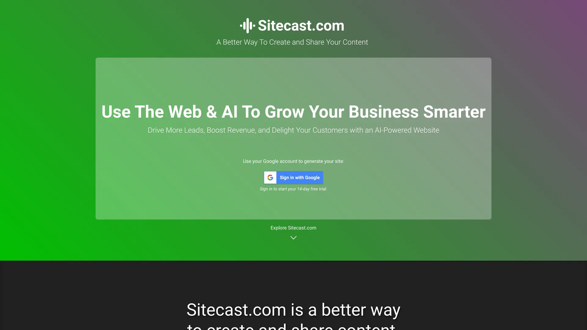Sitecast.com logo