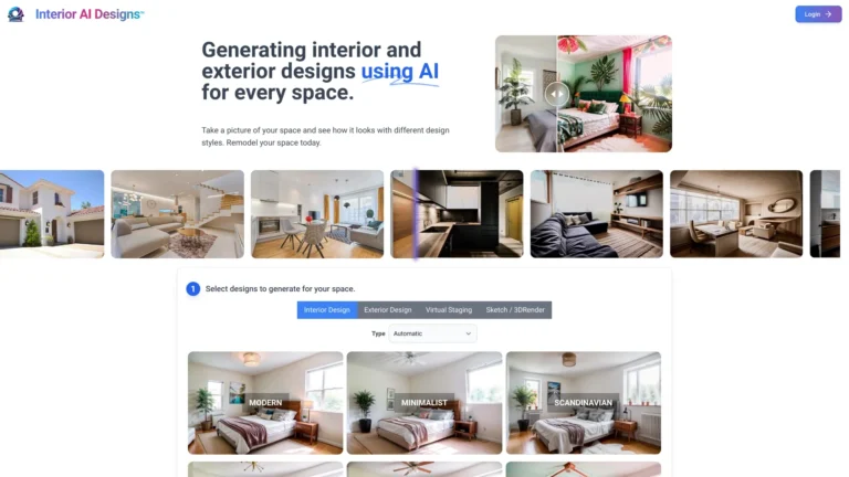 Free Interior AI Designs AI Tool Review