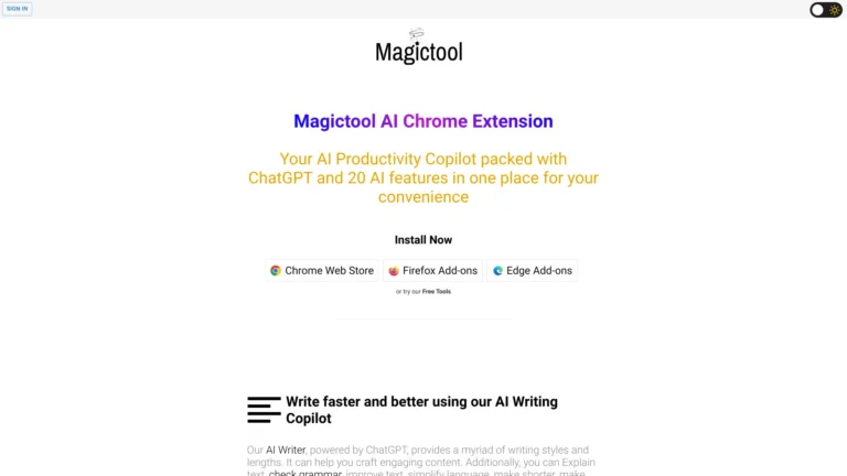 Smart Magictool AI AI Tool Review