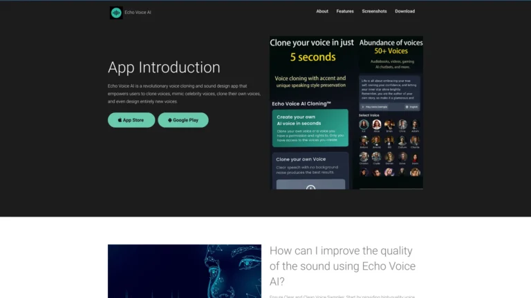 Advanced Echo Voice AI AI Tool Review