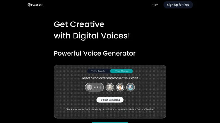Popular Coefont AI Tool Review