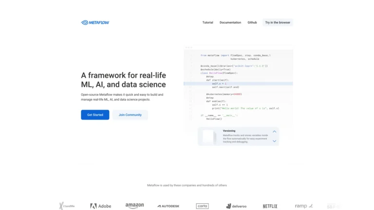 Advanced Metaflow AI Tool Review